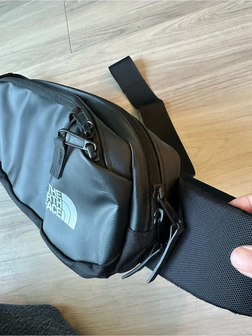 The North Face Black Waist Pack - Compact Hip Bag Waterproof Material